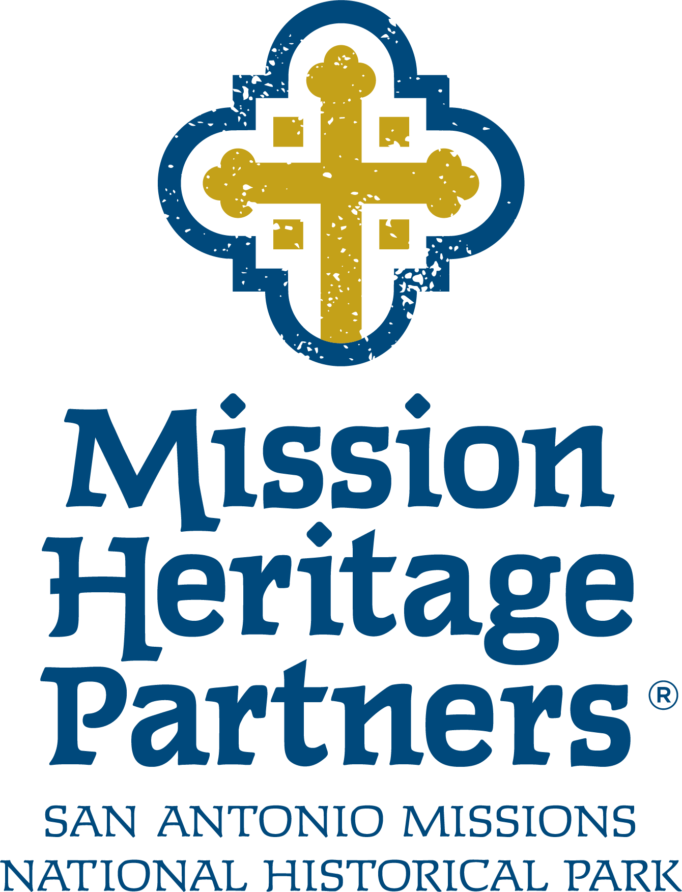 Mission Heritage Partners Circle-R logo stacked color